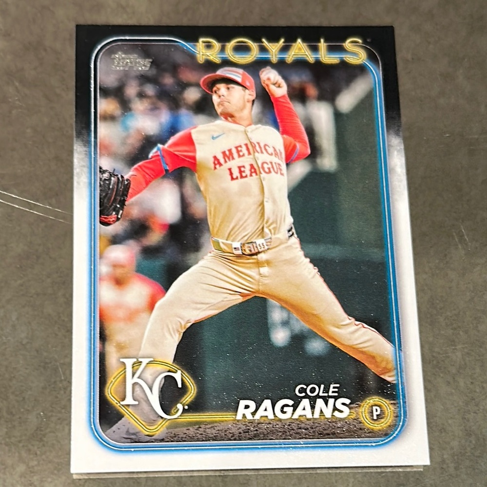 Topps Royals Baseball Card - Cole Ragans